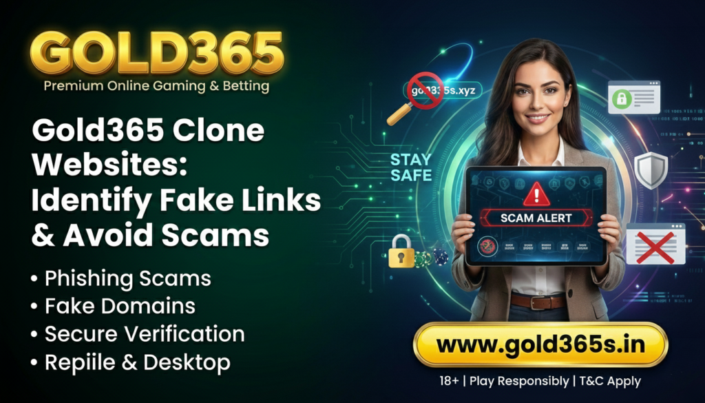 Gold365 Clone Websites: Identify Fake Links & Avoid Scams