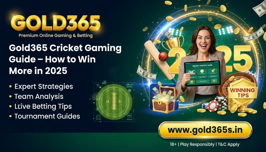 Gold365 Cricket Gaming Guide – How to Win More in 2025
