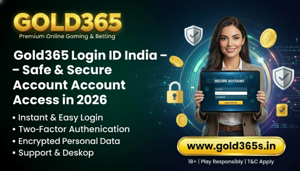 Gold365 Login ID India – Safe & Secure Account Access in 2026