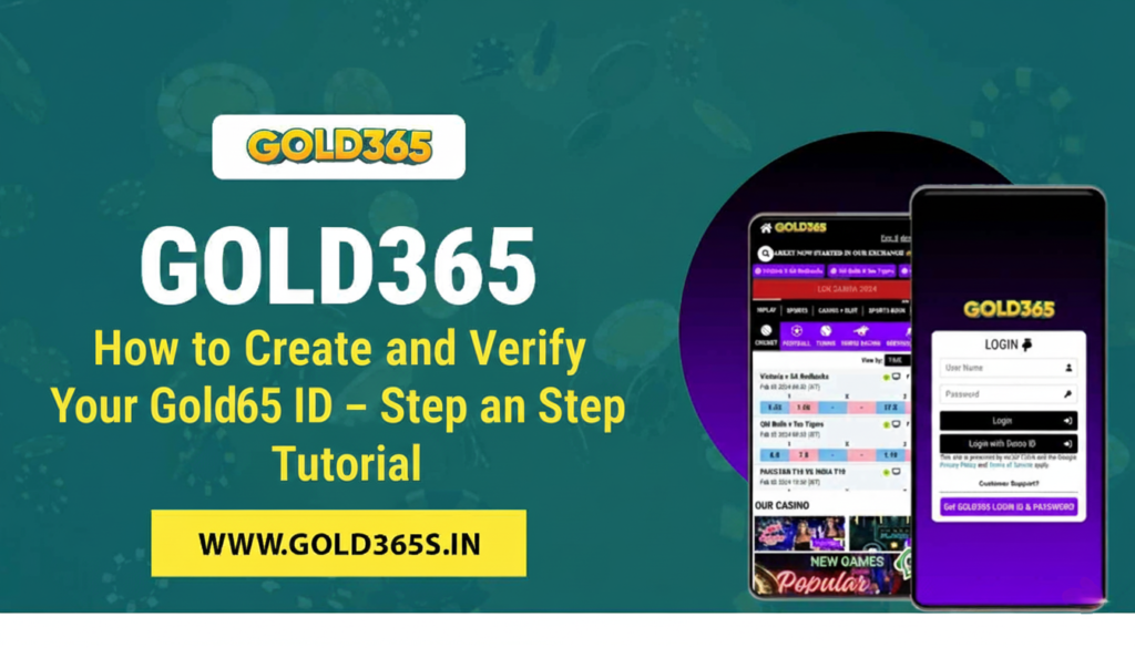 How to Create & Verify Your Gold365 ID in 2026 – Step-by-Step