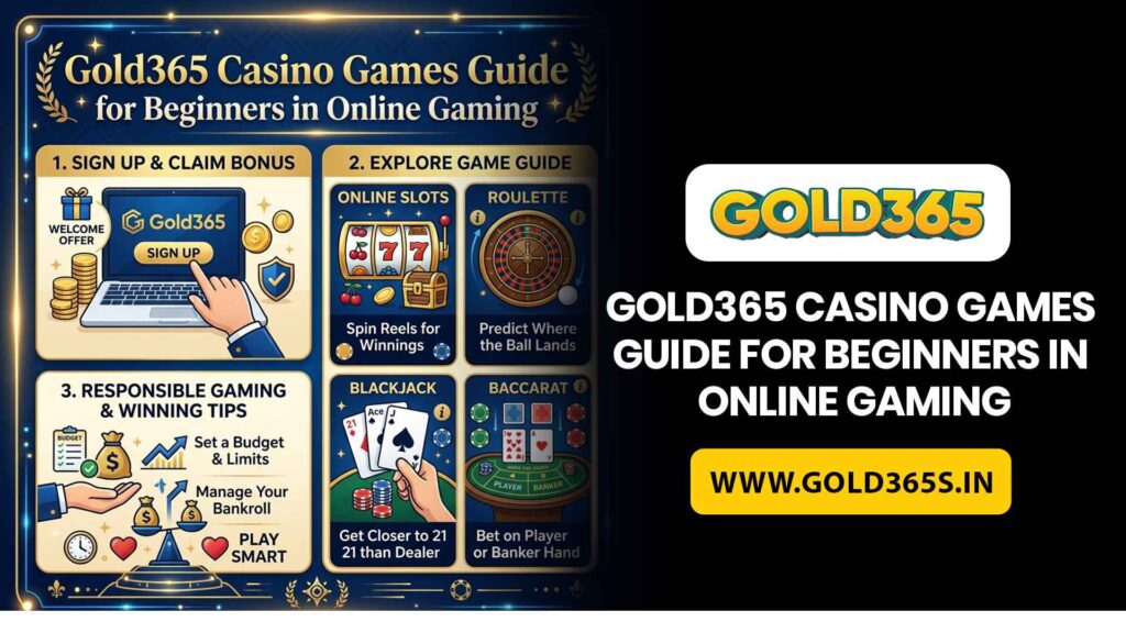 Gold365 Casino Games Guide for Beginners in Online Gaming