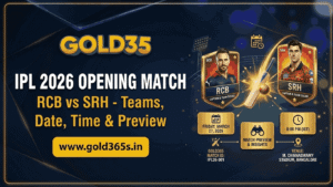 Gold365 IPL 2026 opening match RCB vs SRH preview guide