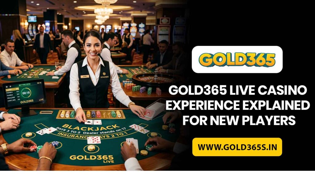Gold365 Live Casino Experience Explained for New Players