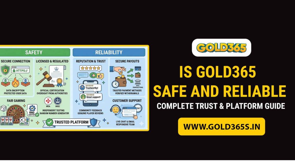 Gold365 safe and reliable platform guide with security and trust features
