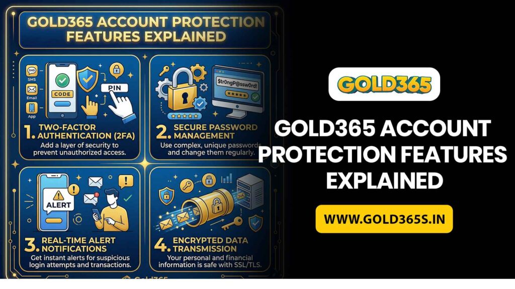 Gold365 account protection guide with secure login features