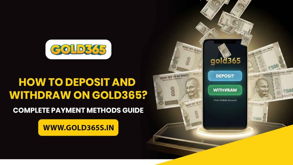Gold365 deposit and withdraw payment guide secure transaction steps