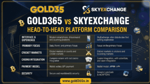 Gold365 vs SkyExchange platform comparison with user insights