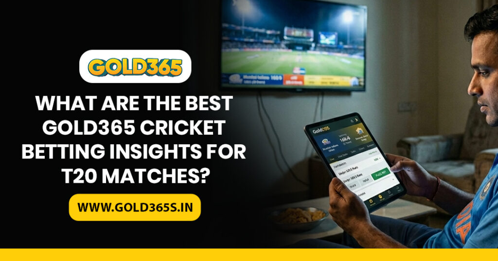 Gold365 cricket betting insights for T20 matches with reliable, structured and user-friendly analysis to understand match trends clearly